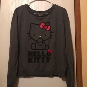 Grey Hello Kitty Sweatshirt
